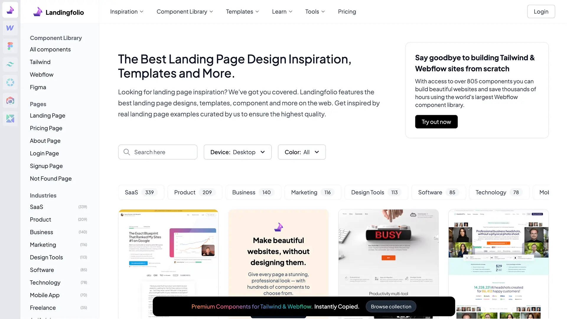 Landingfolio