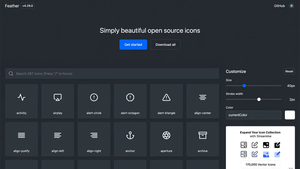 Feather Icons