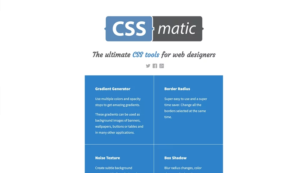 CSS Matic