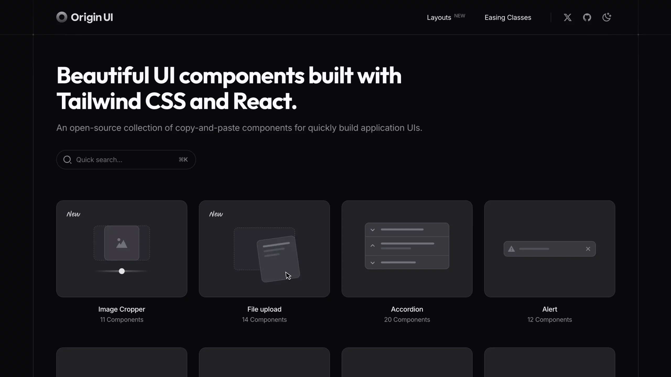 origin ui